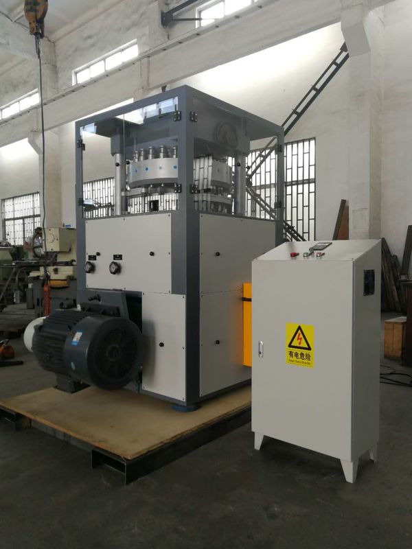 22 Kw Rotary Press Machine  TCCA Tableting Press Machinery 600Kn Pressure