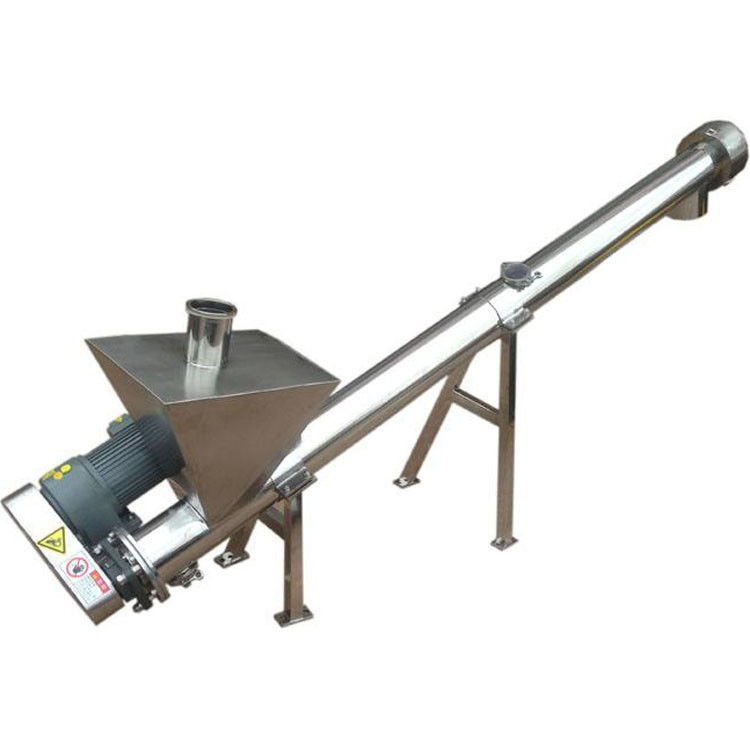 Industry Automatic Feeding Machine / Screw Feeding Machine Conveying Products