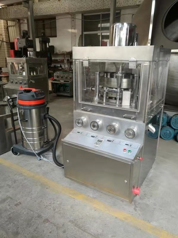 High Efficiency Double Rotary Tablet Compression Machine 1060*850*1480 Mm