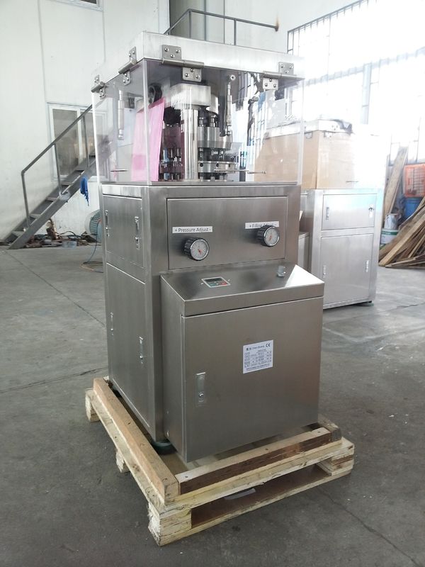 Small Rotary Tablet Compression Machine 12mm Diameter 440*590*1050 Mm